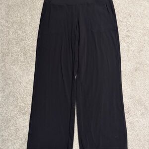 Lululemon Athletica Classic Black Wide-Leg Trousers